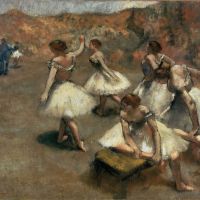 Edgar Degas Dancers On The Stage