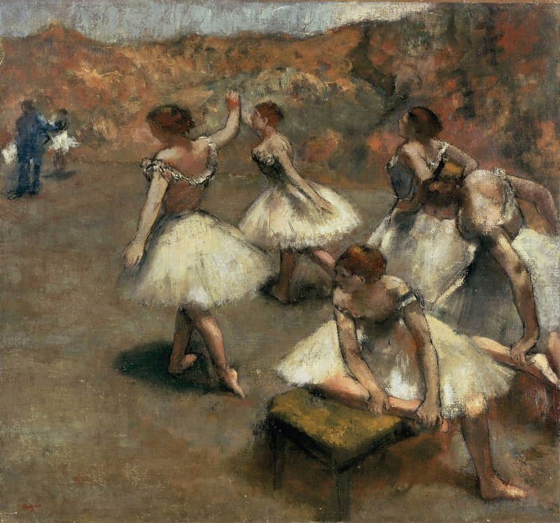 Edgar Degas Dancers On The Stage museum quality