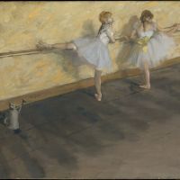 Edgar Degas Dancers Practicing At The Barre