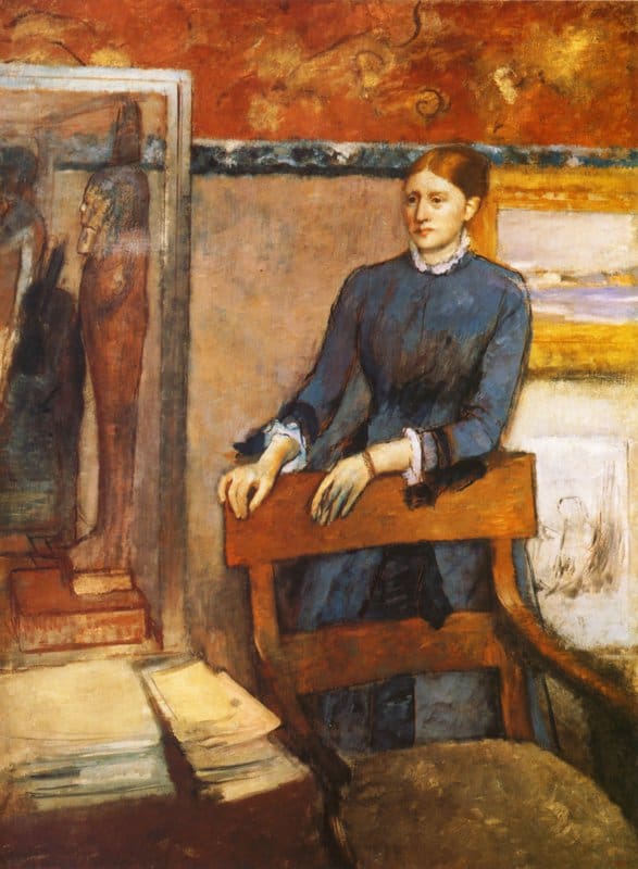 Edgar Degas Helene Rouart In Her Father S Study museum quality
