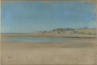 art oil painting reproduction of  Edgar Degas Houses By The Seaside museum quality handmade