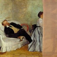 Edgar Degas M. And Mme Edouard Manet