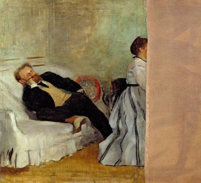 art oil painting reproduction of  Edgar Degas M. And Mme Edouard Manet museum quality handmade