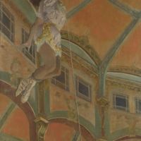 Edgar Degas Miss La La At The Cirque Fernando