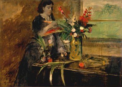 art oil painting reproduction of  Edgar Degas Portrait Of Estelle Musson Degas museum quality handmade