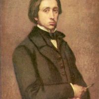 Edgar Degas Self Portrait