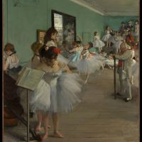 Edgar Degas The Ballet Class