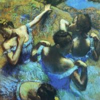 Edgar Degas The Blue Dancers