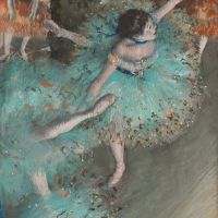Edgar Degas The Green Dancer