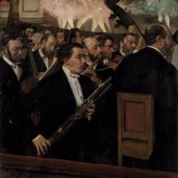 Edgar Degas The Orchestra At The Opera