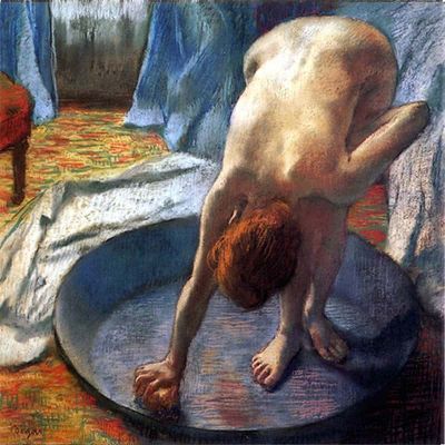 art oil painting reproduction of  Edgar Degas The Tub 1886 museum quality handmade