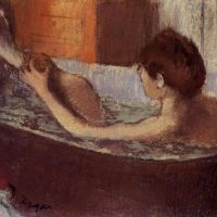 Edgar Degas Woman In Her Bath Sponging Her Leg