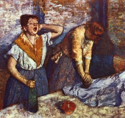 art oil painting reproduction of  Edgar Degas Women Ironing museum quality handmade