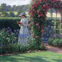 Edmund Blair Leighton Sweet Solitude 1919