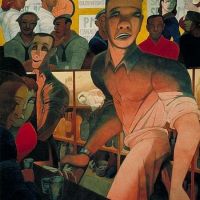 Edward Burra Silver Dollar Bar 1953