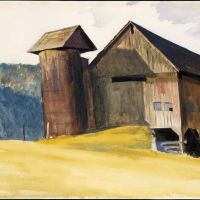 Edward Hopper Barn And Silo Vermont 1927