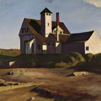 Hopper, Coast Guard Station 1929 Hand Painted Reproduction