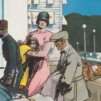 Edward Hopper Illustration For Hotel Management Magazine In 1925 Hand Painted Reproduction