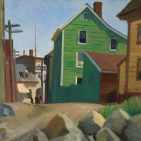Edward Hopper Italian Quarter Gloucester 1912