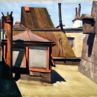 Edward Hopper My Roof 1928