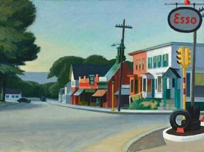 art oil painting reproduction of  Edward Hopper Portrait Of Orleans 1950 museum quality handmade