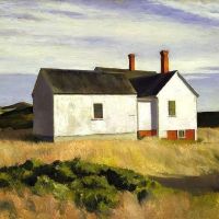 Hopper, Ryder's House 1933 Hand Painted Reproduction