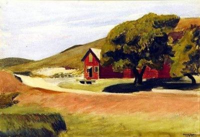 art oil painting reproduction of  Edward Hopper South Truro Post-office - 1930 museum quality handmade