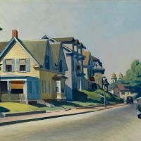Edward Hopper Sun On Prospect Street Gloucester Massachusetts 1934