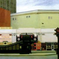 Edward Hopper The Circle Theatre - 1936