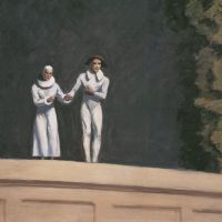 Edward Hopper Two Comedians 1966