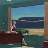 Hopper, Western Motel 1957 Hand Painted Reproduction