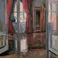 Egon Schiele Interieur 1907