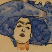 Egon Schiele Portrait Of Eva Freund Ca. 1910