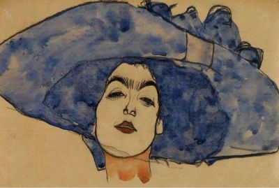 art oil painting reproduction of  Egon Schiele Portrait Of Eva Freund Ca. 1910 museum quality handmade
