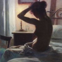 Elin Danielson-gambogi To Bed Levolle - 1897
