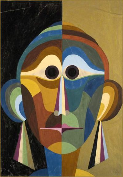 art oil painting reproduction of  Elisabeth Tomalin Head 1920 museum quality handmade