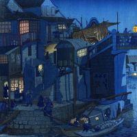 Elizabeth Keith Moonlight At Suzhou China - 1924