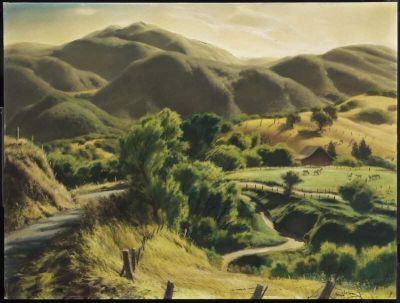 art oil painting reproduction of  Emil J. Kosa Jr Murietta S Retreat 1941 museum quality handmade