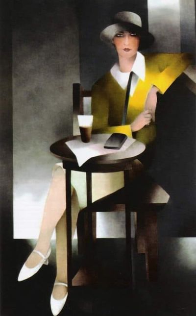 art oil painting reproduction of  Emil Van Hauth Dancer Grit 1925 museum quality handmade