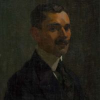 Emile Alexay, Slovak - Portrait Of Julius Olexak