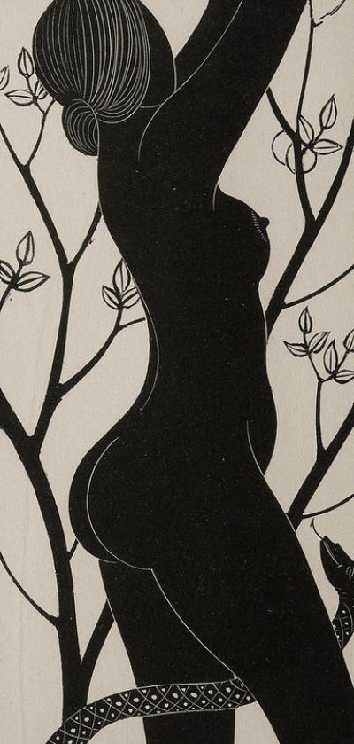 art oil painting reproduction of  Eric Gill Eve museum quality handmade