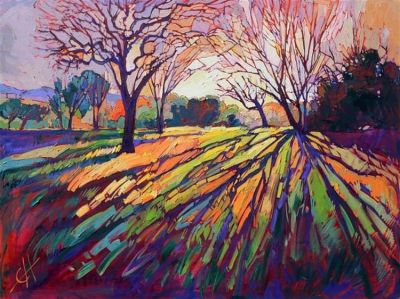 art oil painting reproduction of  Erin Hanson Crystal Lights museum quality handmade