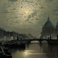 Ernst Hugo Lorenz-murowana Swiatlo Ksiezyca Berlin