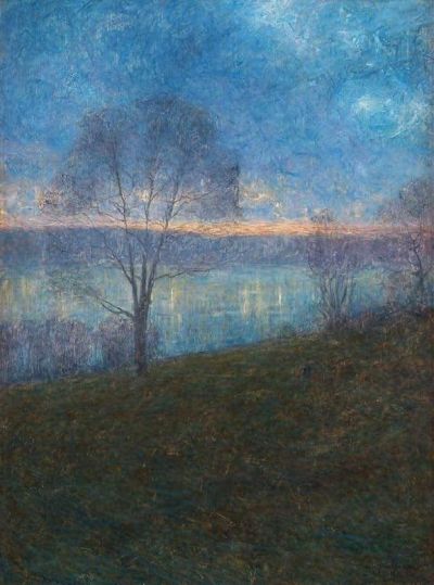 art oil painting reproduction of  Eugene Jansson Evening museum quality handmade
