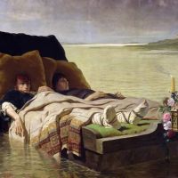 Evariste Vital Luminais The Sons Of Clovis Ii - 1880