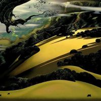 Eyvind Earle Memories Of Santa Ynez 1974