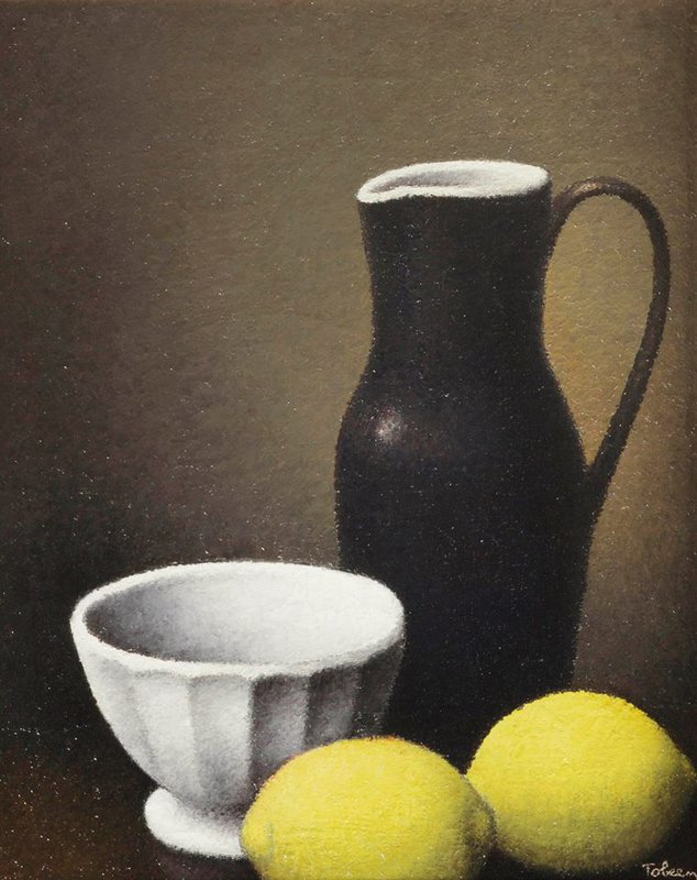 F Lix Elie Tobeen Bol Et Citrons C. 1930 museum quality