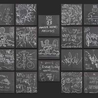 Fab Five Freddy Keith Haring Jean-michel Basquiat Et Al Untitled 1981