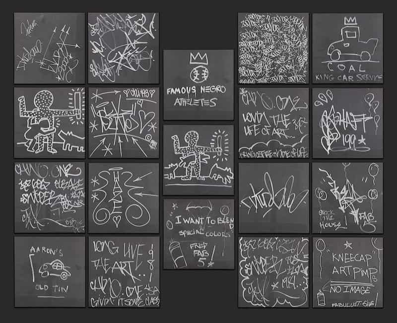 Fab Five Freddy Keith Haring Jean-michel Basquiat Et Al Untitled 1981 museum quality