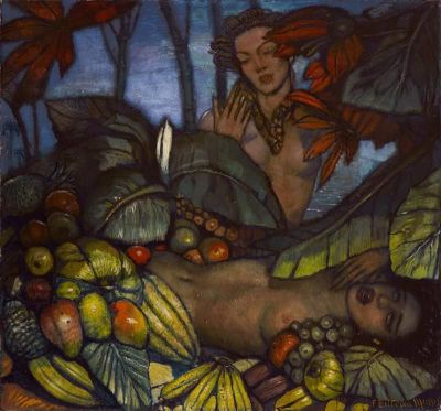 art oil painting reproduction of  Federico Beltran Masses Spanish Tropical 1929 museum quality handmade